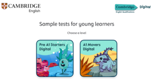 Sample tests Digital Young Learners