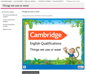 ingles en carnaval con cambridge