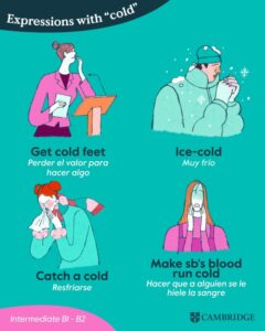 expresiones cold cambridge english